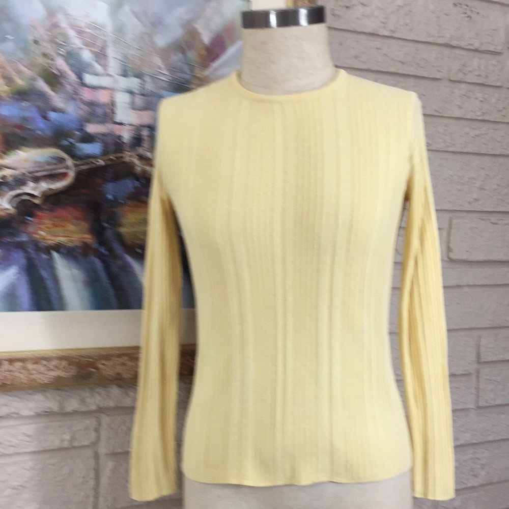 🌹No Tags Heavyweight Ribbed Knit Sweater Top